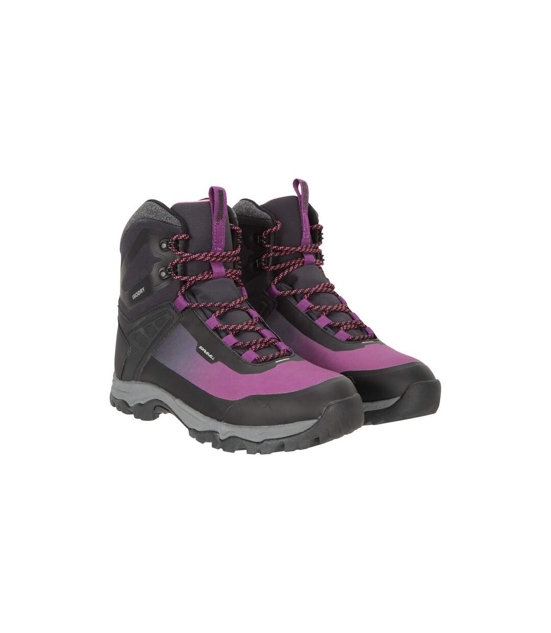 Bottines Polar Femme Noir Violet Mountain Warehouse-1