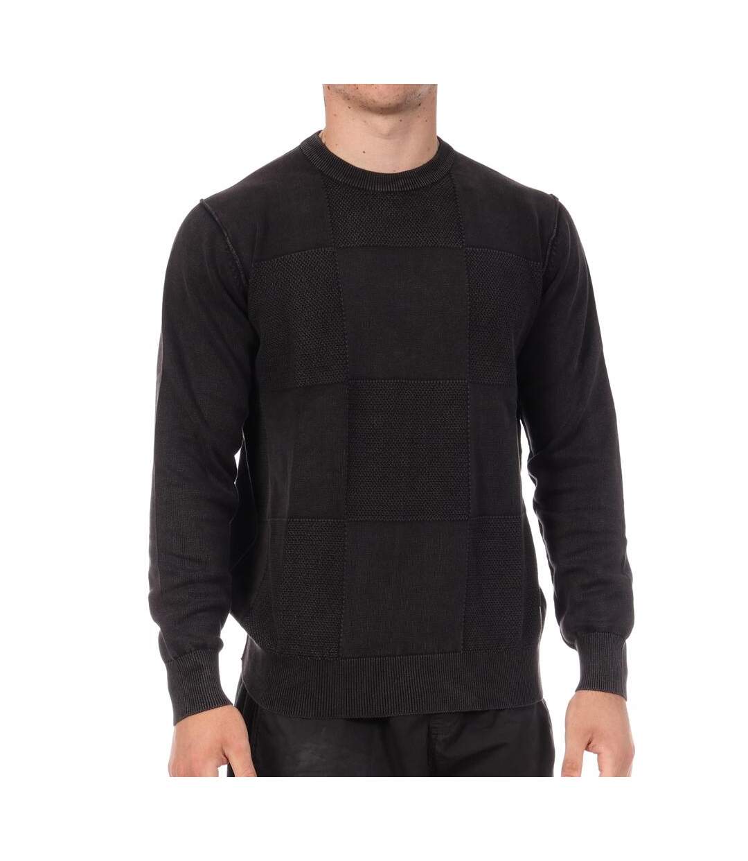 Pull noir homme kaporal kiko-1