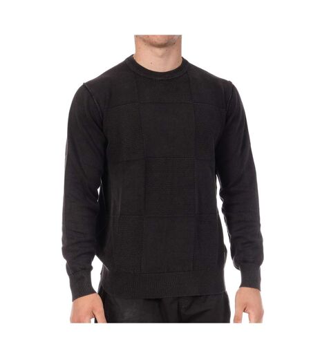 Pull noir homme kaporal kiko