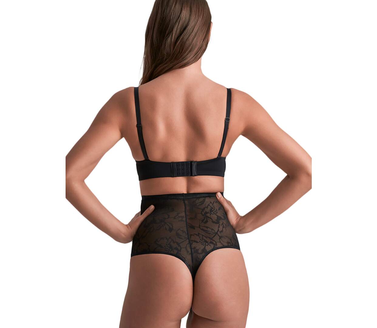 String shapewear taille ultra haute en dentelle Lacy Bye Bra-3