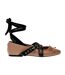 Womens/ladies Ballet Flats Blush Steve Madden-1