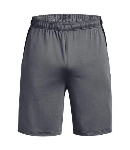 Mens Tech Vent Shorts Pitch Grey Under Armour