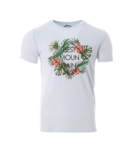 T-shirt bleu clair homme best mountain 1013 - l