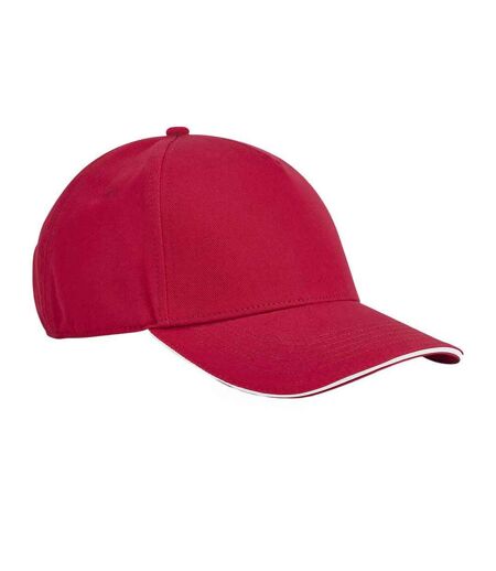 Casquette De Baseball Earthaware Classic Rouge Classique Blanc Beechfield