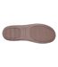 Womens/ladies Campfire Flat Slippers Dark Taupe Skechers-4