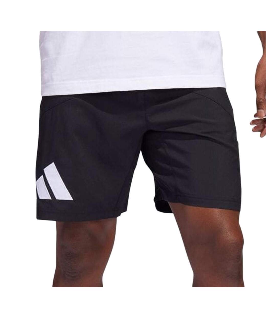 Short Noir Homme Adidas Galaxy Short - M