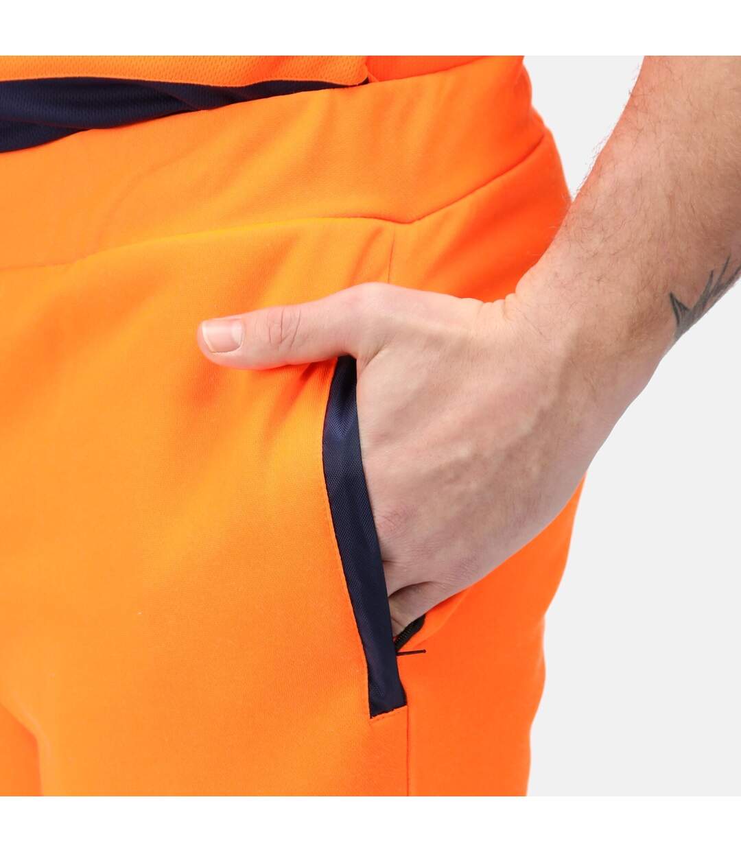 Mens hi-vis bottoms orange/navy Regatta-3