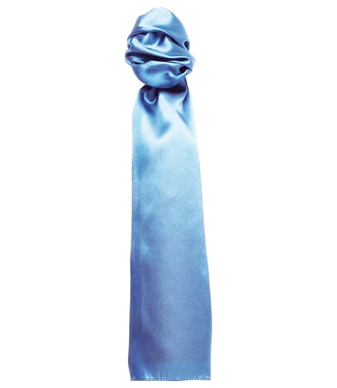 Foulard satiné - PB30 - bleu clair-1