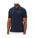 Polo marine homme calvin klein jeans ss monogram pique - l-1