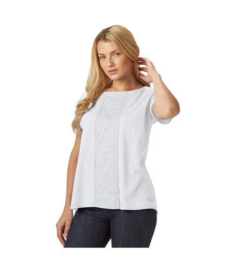 Craghoppers Womens/Ladies Connie Lightweight Short Sleeve Top (Optic White) - UTCG650