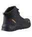 Mens Inductor Leather Mid Cut Mesh Safety Boots Black Caterpillar-2