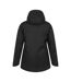 Womens/ladies Verbier Textured Waterproof Ski Jacket Black Mountain Warehouse-3