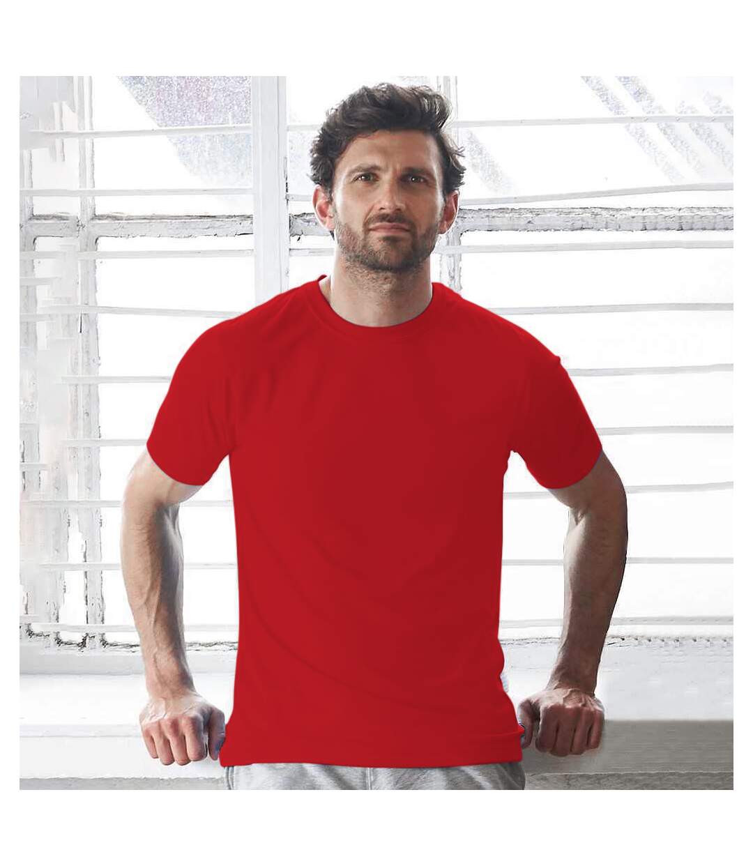 T-shirt adulte rouge feu AWDis Cool AWDis Cool