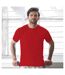 T-shirt adulte rouge feu AWDis Cool