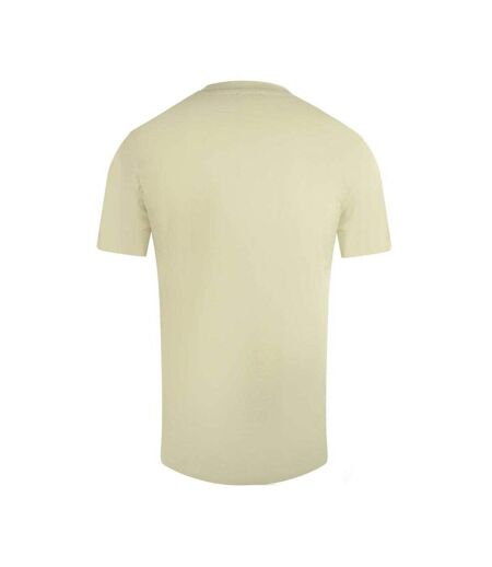T-shirt Motif/style Fissuré Homme Beige Sable Cavalli Class
