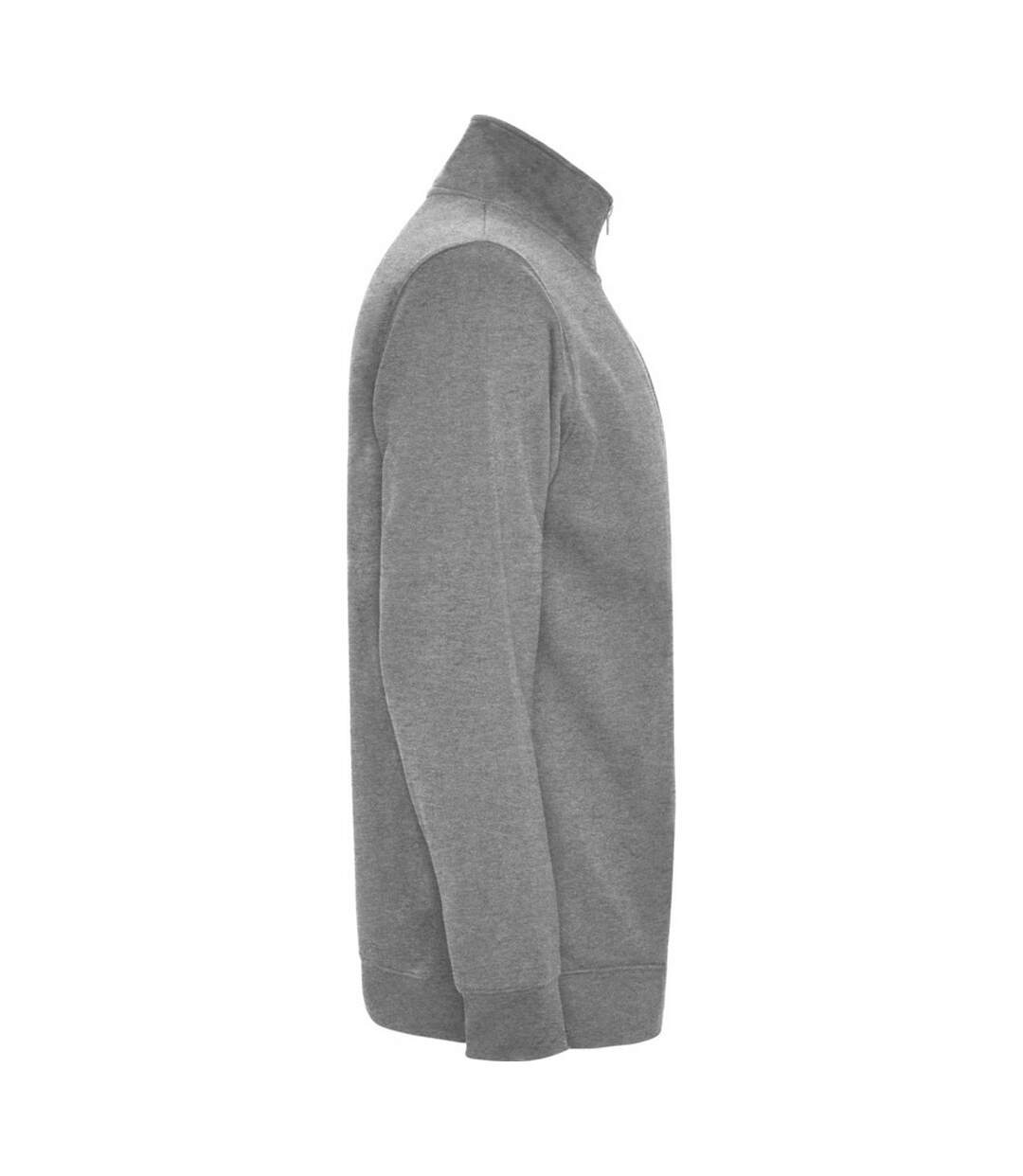 Sweat aneto homme gris chiné Roly-3