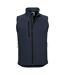 Russell Mens 3 Layer Soft Shell Gilet Jacket (French Navy)