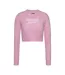 Pull Femme Rose Vif Chiné Tommy Jeans-3