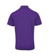 Premier Mens Coolchecker Plus Pique Polo With CoolPlus (Purple)