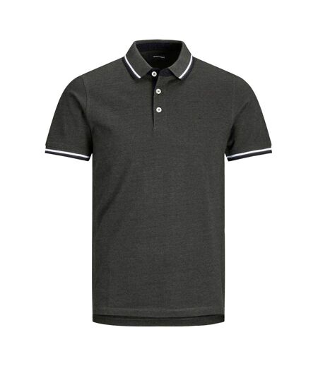 Lot De 2  Polos Paulos Homme Bleu Marine Vert Foncé Jack And Jones