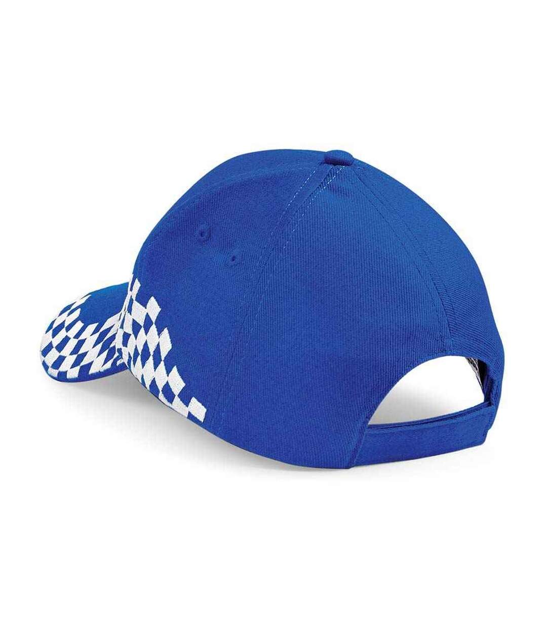 Casquette de baseball grand prix adulte bleu roi vif Beechfield-2