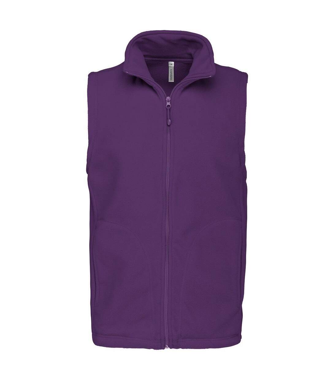 Gilet sans manches micro polaire homme - K913 - violet-1