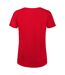 T-shirt en coton bio femme rouge B&C