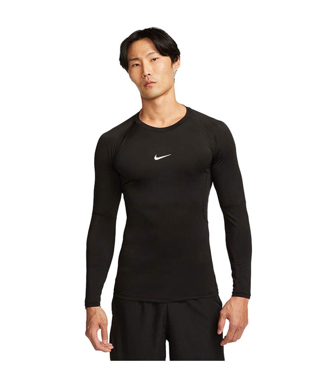 T-shirt Manches Longues Motif/style Logo Pro Homme Noir Nike-2