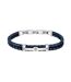 Mens Polished Braided Bracelet One Size Port Maserati-1
