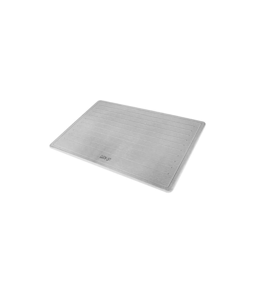 Tapis de Propreté pour Chien Pierre 48cm Gris-1