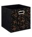Boîte de Rangement Casual 31x31cm Noir-1
