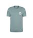 Mens St Ives T-shirt Pale Green Mountain Warehouse-1