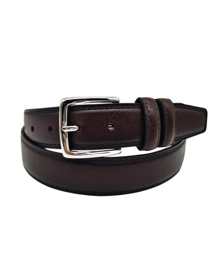 Ceinture élégante en PVC Noir pour Homme - Style Classique et Ajustable