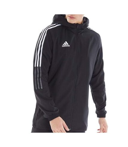 Coupe-vent Noir Homme Adidas Tiro21 - M