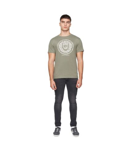 T-shirt brodsky homme vert de gris Duck and Cover