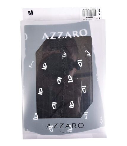 Boxer homme AZZARO Confort et Qualité -Assortiment modèles photos selon arrivages- Boxer AZZARO 06718 Noir