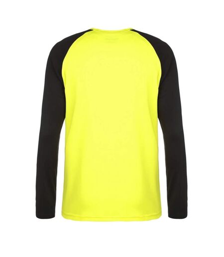 Maillot De Gardien De But Manches Longues Teampacer Homme Noir Jaune Puma