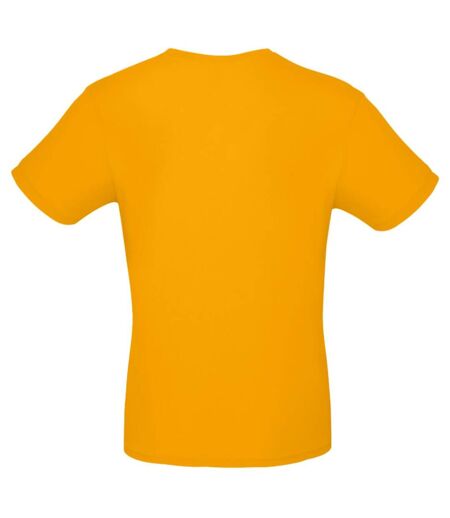 Tee-shirt B&c Mens #e150 Jaune Orangé B And C