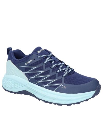 Hi-Tec Womens/Ladies Trail Destroyer Sneakers (Midnight Blue/Surf Spray) - UTFS10832