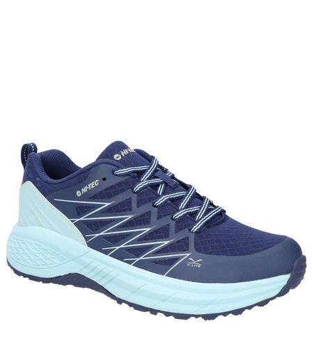 Hi-Tec - Baskets TRAIL DESTROYER - Femme (Bleu nuit / Bleu roi vif) - UTFS10832