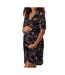 Robe de Grossesse Noir Femme Vero Moda Marternity Measy - L