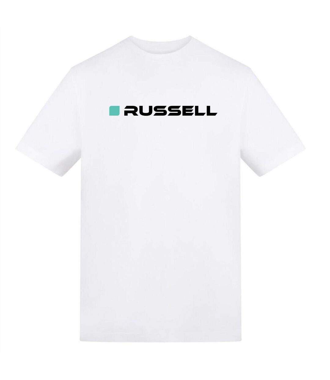 Unisex Adult Russell Mercedes F1 T-shirt White AWD-1