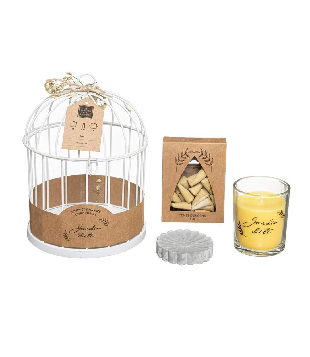 Coffret de Fragrances Cage 20cm Citronnelle-2