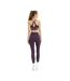 Legging arya femme prune Lookus Lookus