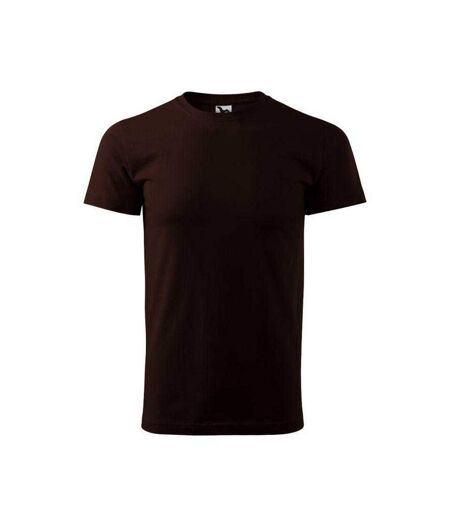 T-shirt Basic Homme Marron Foncé Malfini