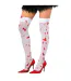 Collant Motif/style Sang Femme Blanc Fiestas Guirca-2