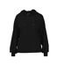 Sweat à capuche noir femme pieces pcnakuna-1