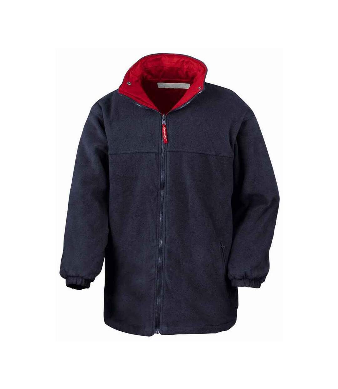 Mens stormdri 4000 reversible waterproof jacket red/navy Result-2