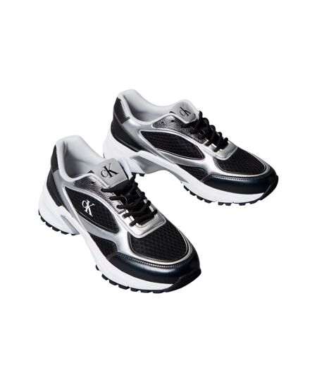 Chaussures De Randonnée Homme Noir Argenté Calvin Klein