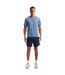 Mens Miler Swoosh Reflective Detail T-shirt Blue Nike-3